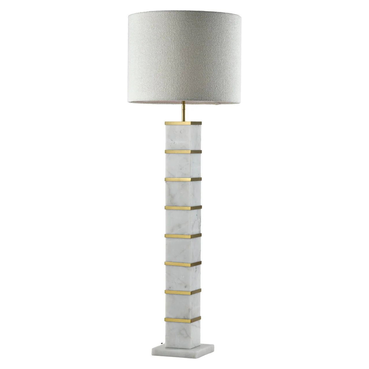 Floor lamp Celinae white including lampshade - Image 2