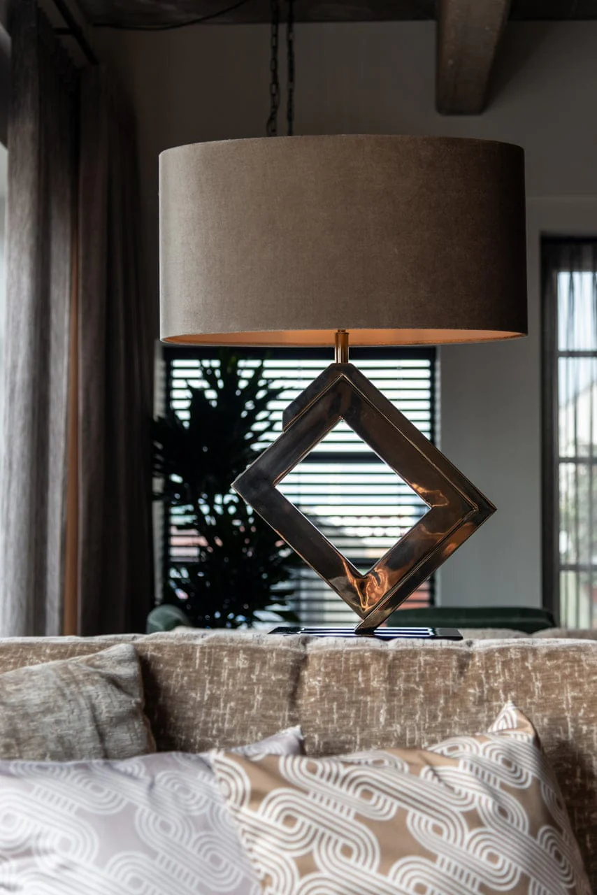 Lampshade Addy gold oval - Image 6