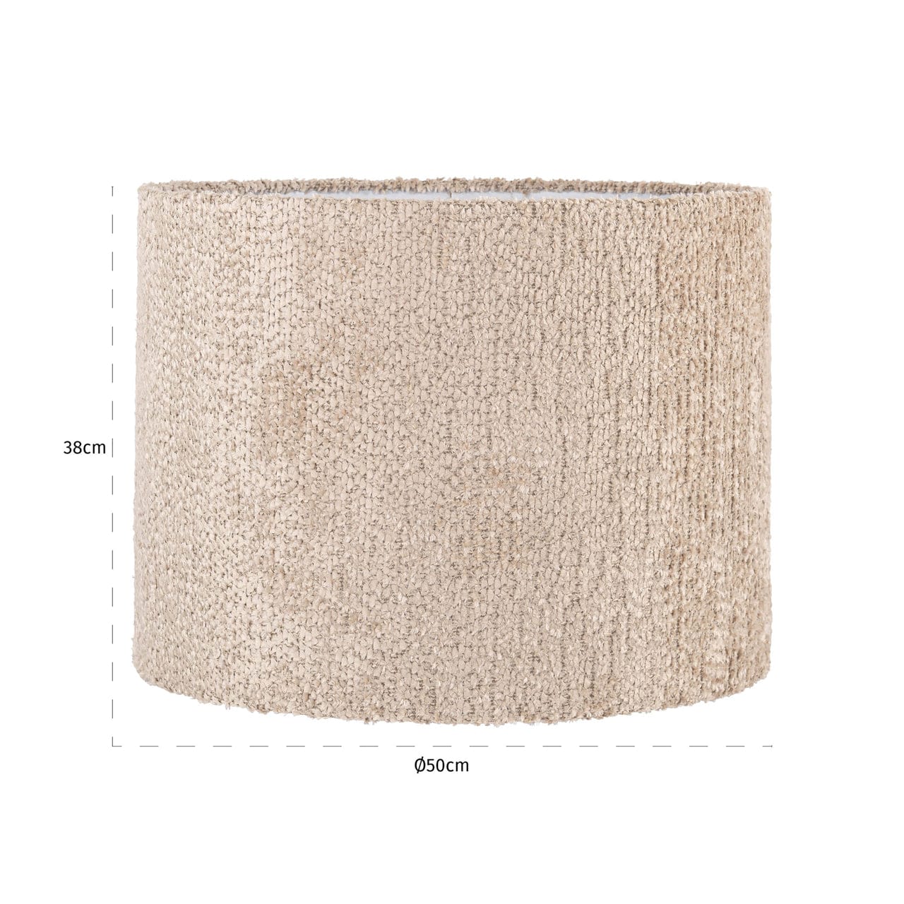 Lampshade Emily lovely beige 50Ø - Image 2