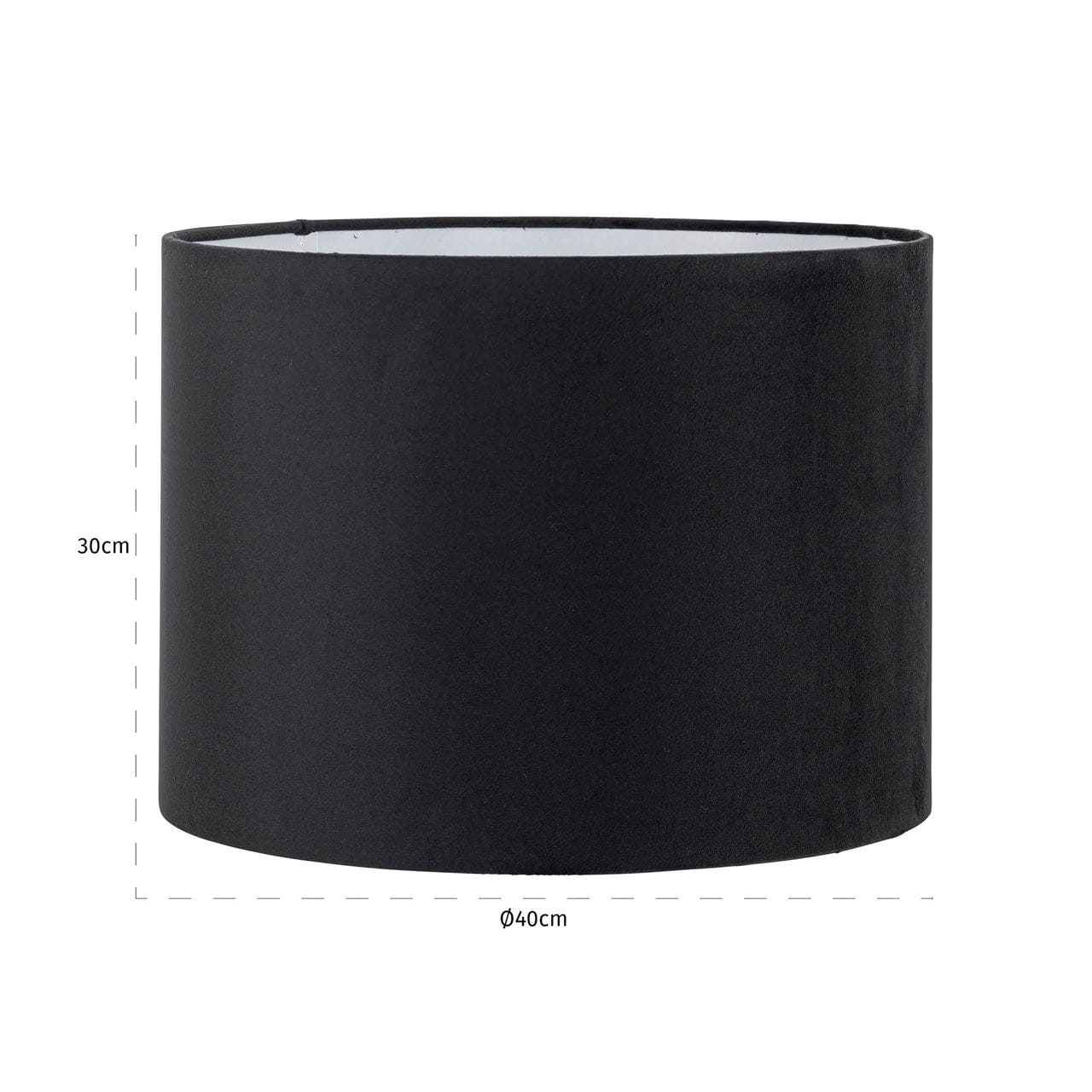 Lampshade Jaylinn black 40Ø - Image 2