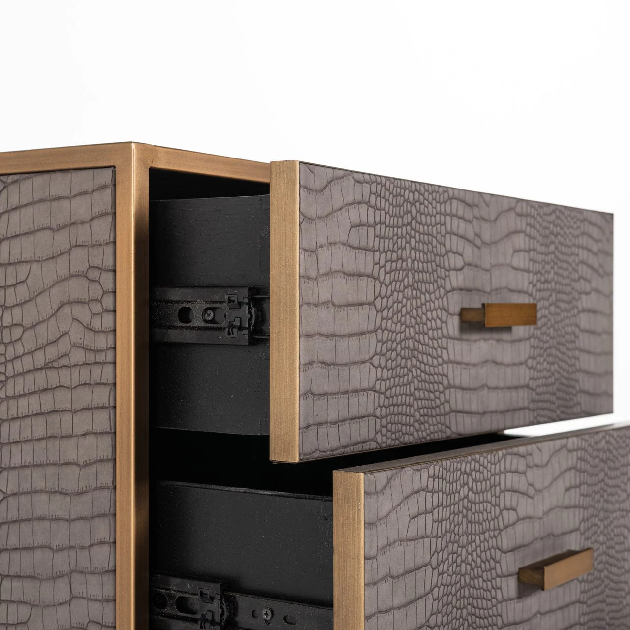 Multi drawer cabinet Classio brushed gold - Image 8