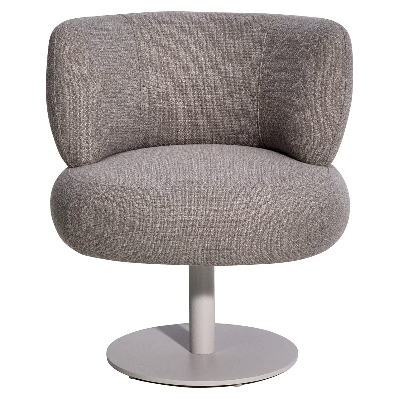 Outdoor dining chair Mason greige alpine swivel - Image 6