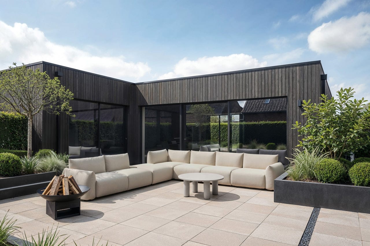 Outdoor sofa Dawson beige alpine cornersofa - Image 2