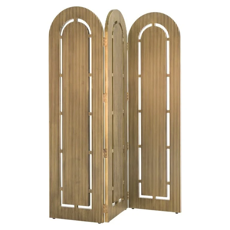 Roomdivider Macallen Brass finish painted (Brushed Gold) - Image 6