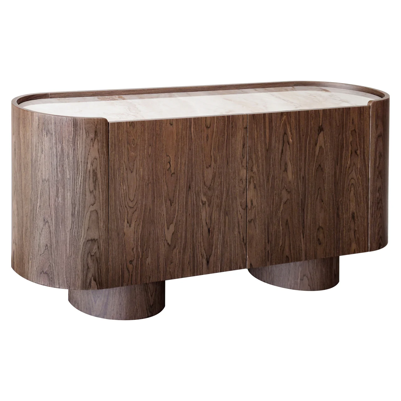 Sideboard Callahan brown 2-doors
