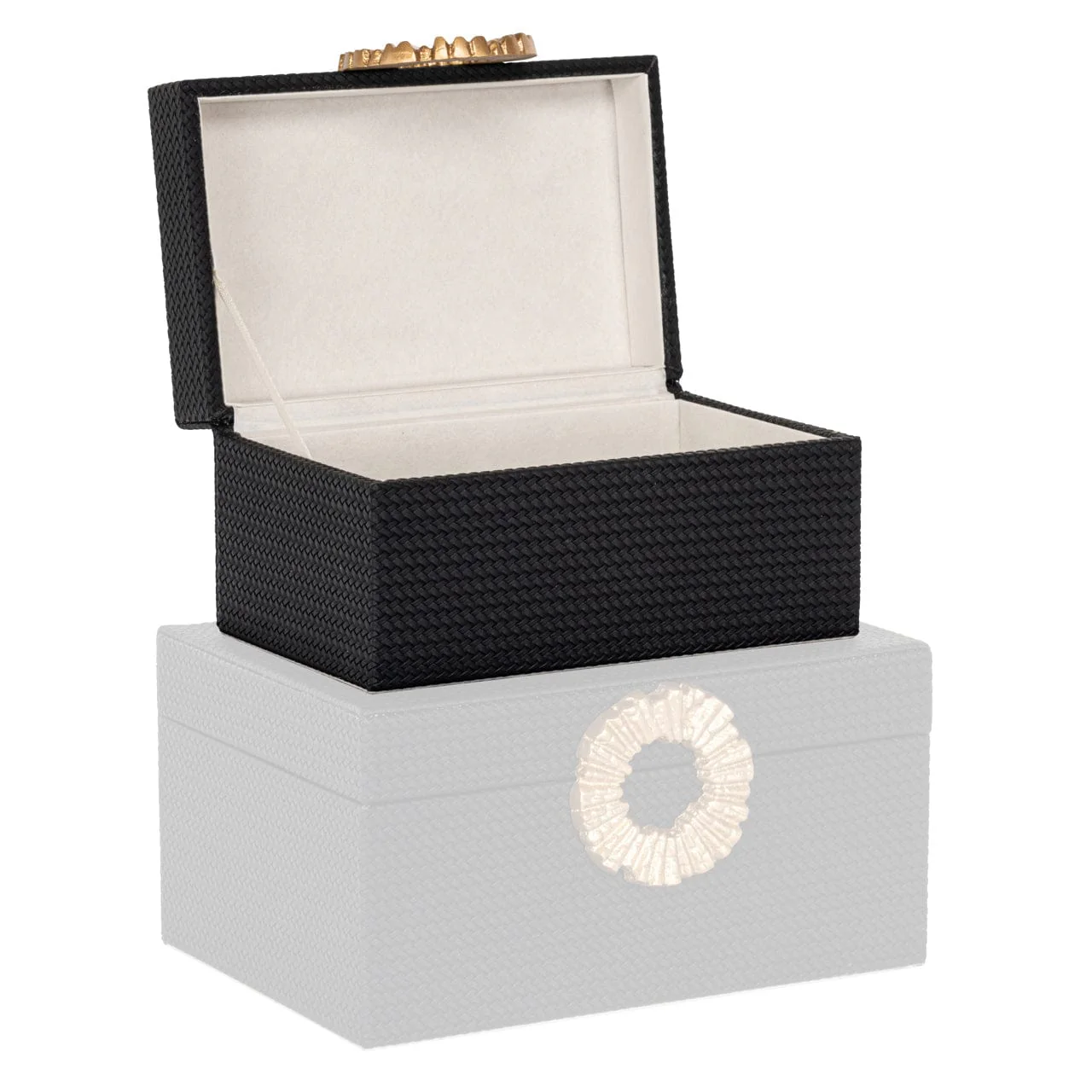 Storage box Amal black/gold small - Image 5