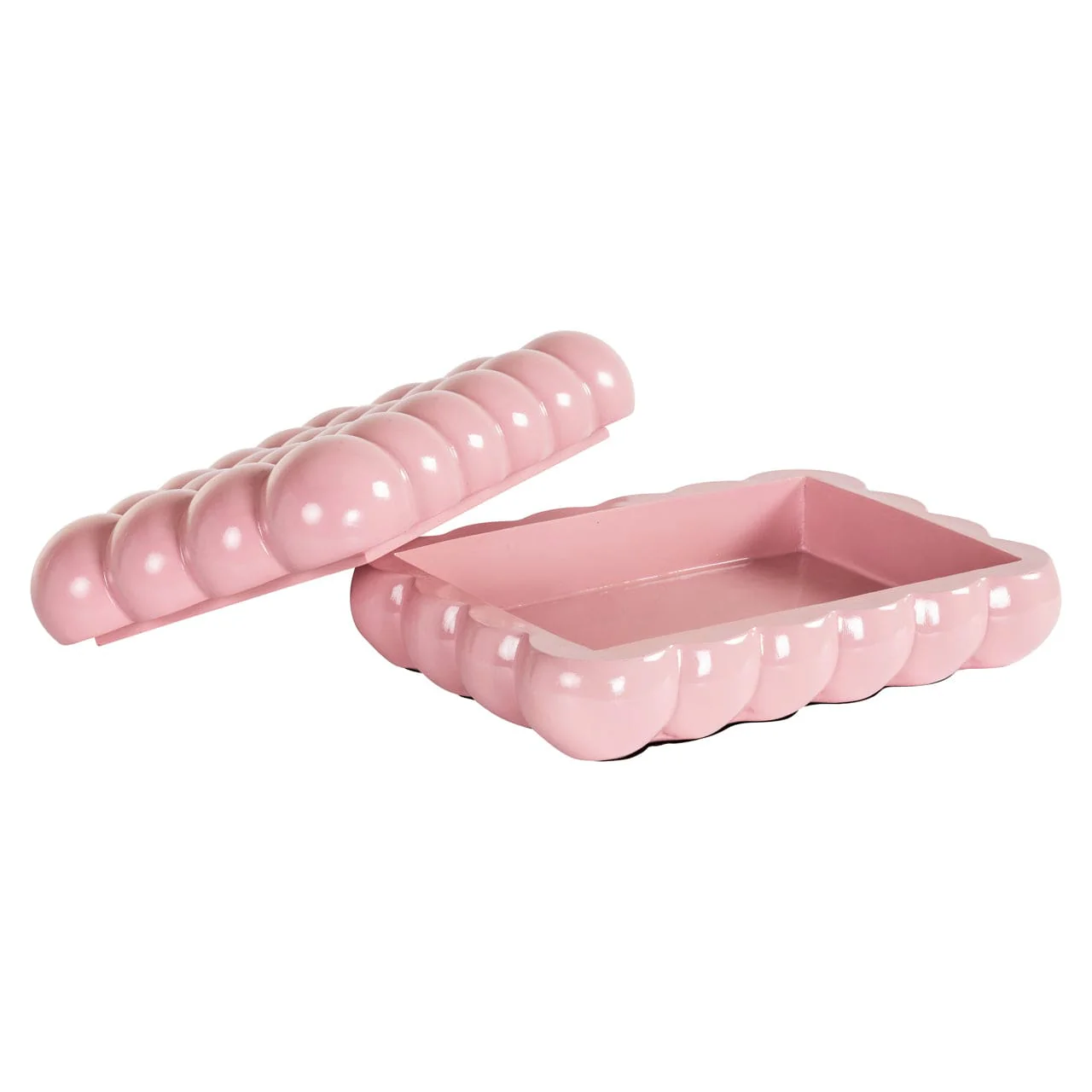 Storage box Cece pink large - Image 6