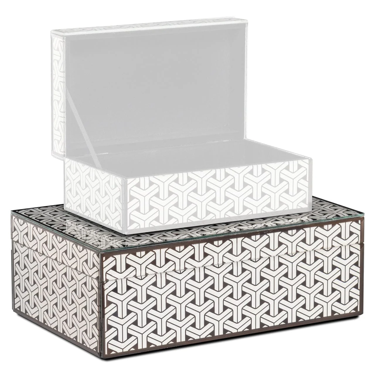 Storage box Feliz black/white large - Image 6