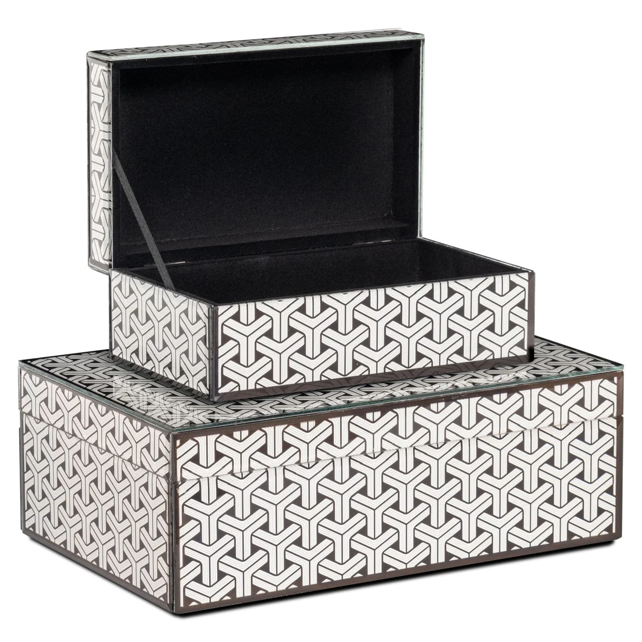 Storage box Feliz black/white large - Image 7