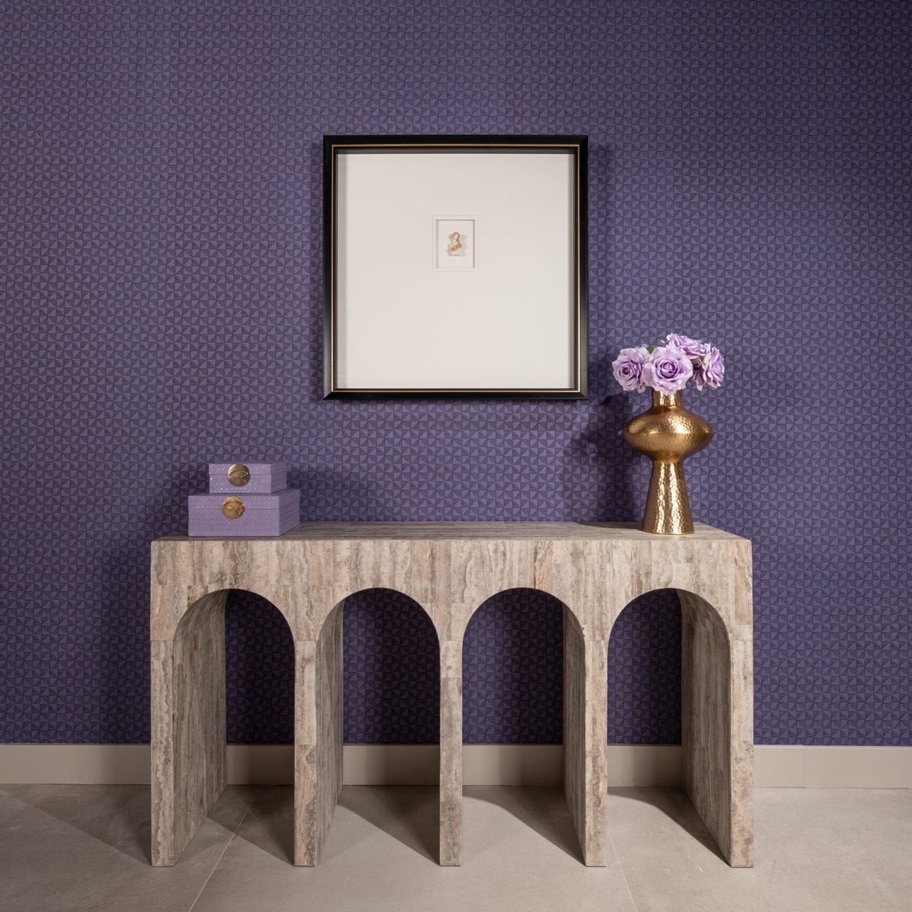 Storage box Joelle purple large - Image 10