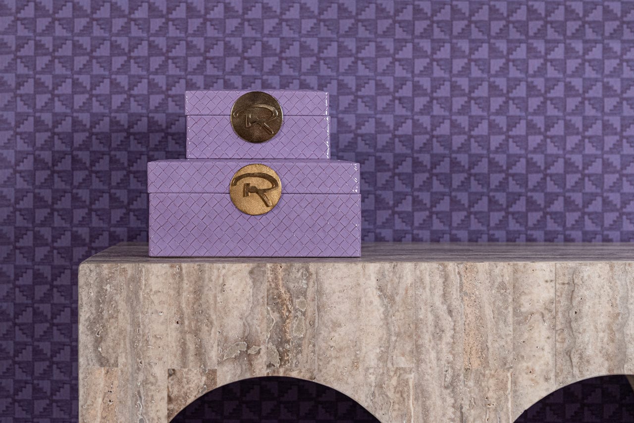 Storage box Joelle purple large - Image 9