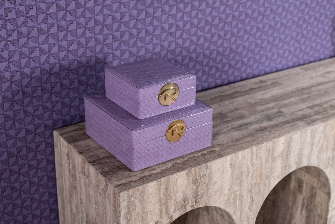 Storage box Joelle purple small - Image 8