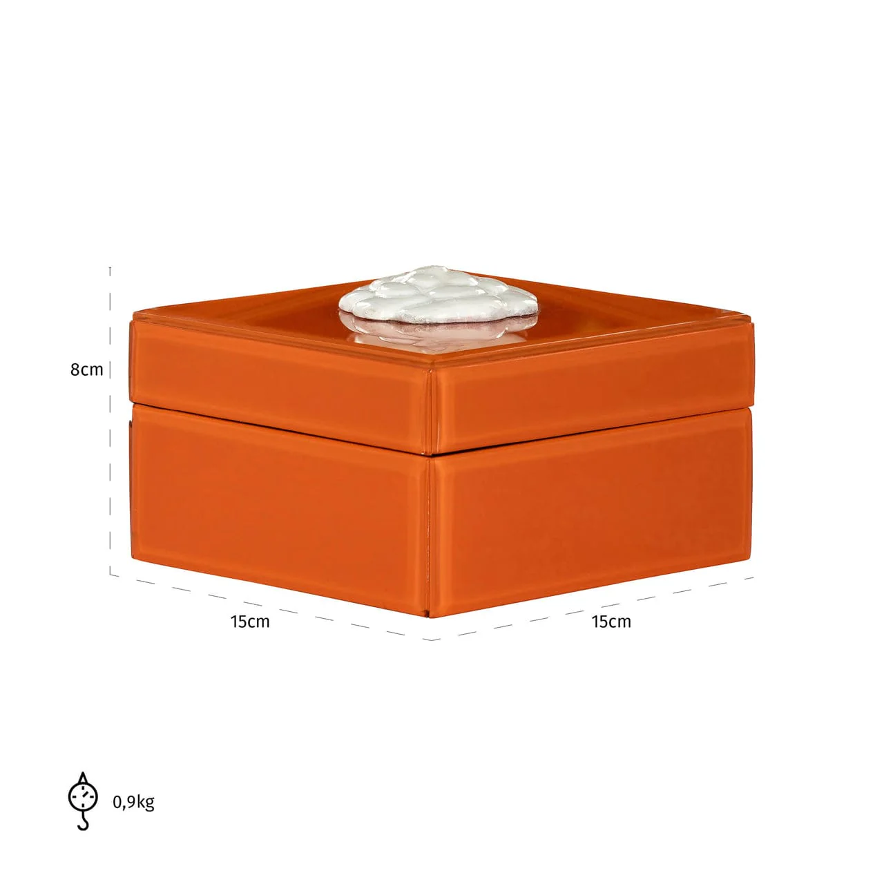 Storage box Lunia orange - Image 3