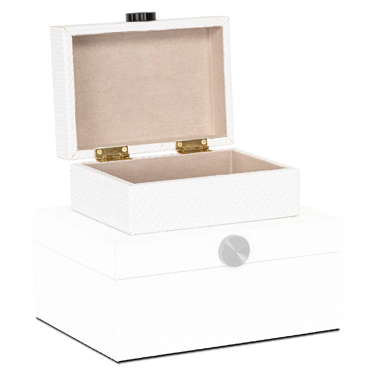 Storage box Myrth white small - Image 6