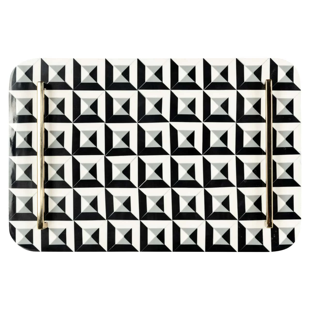 Tray Birte black/white - Image 3