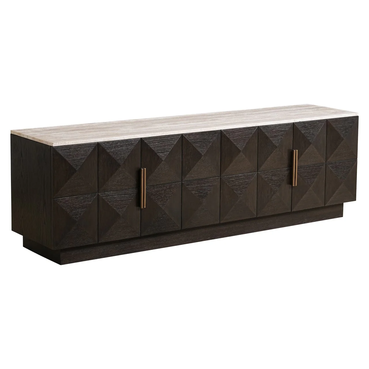 TV cabinet Claremont brown
