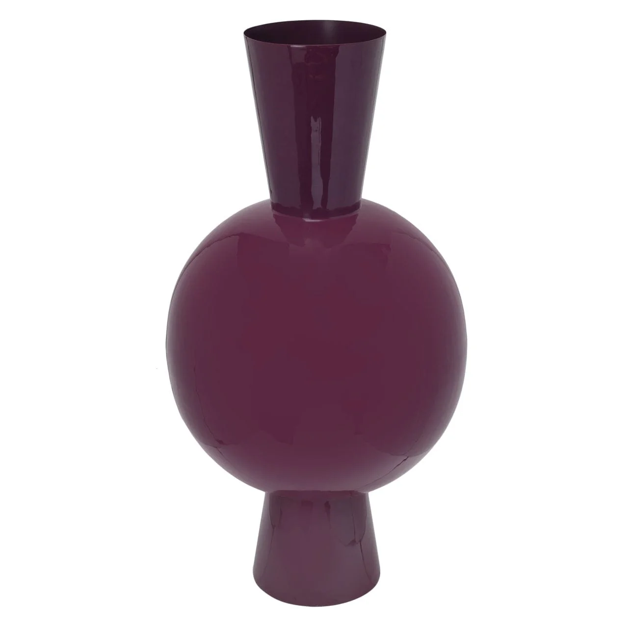 Vase Avine burgundy - Image 3