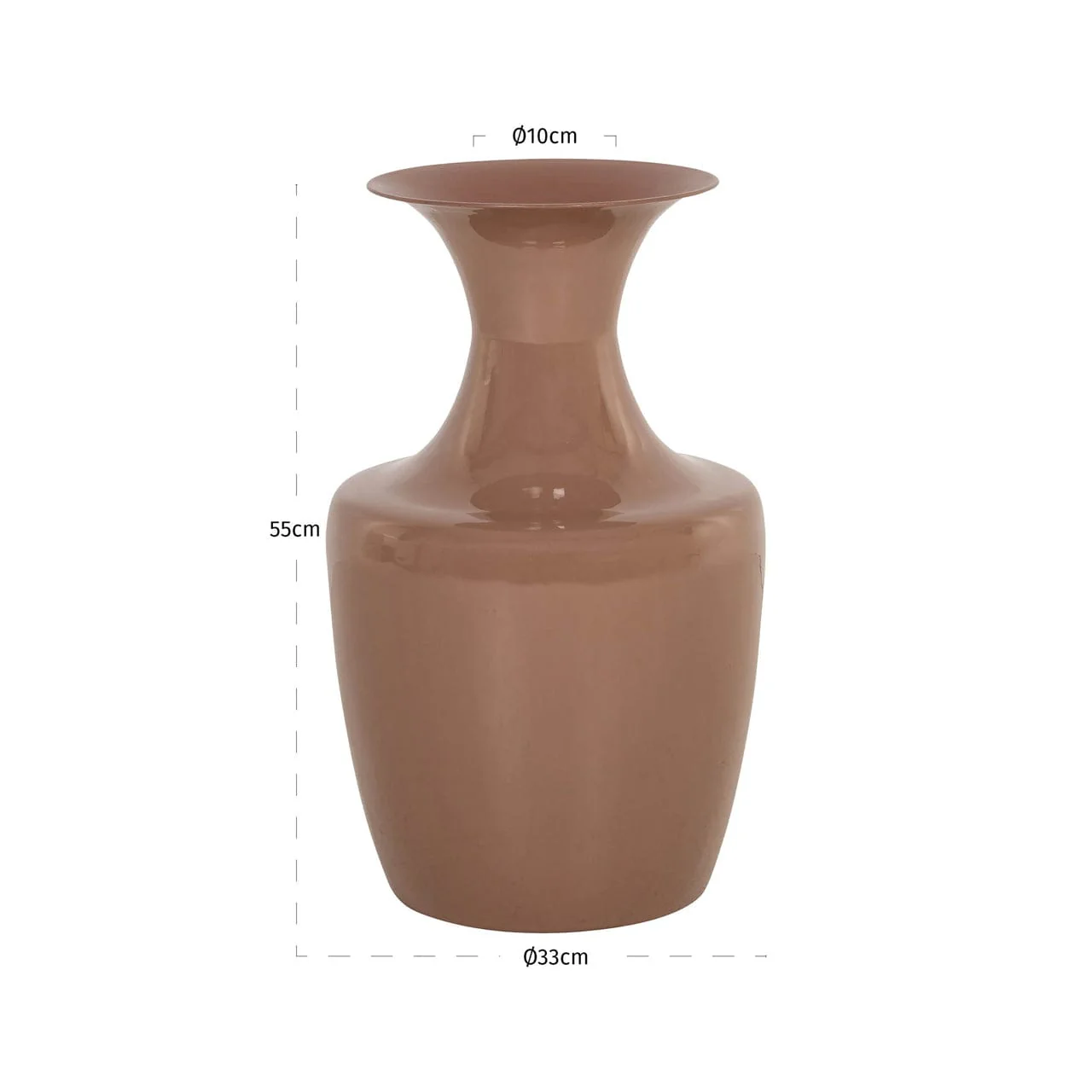 Vase Daimy brown - Image 2