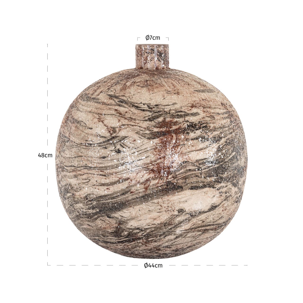 Vase Devana beige - Image 3