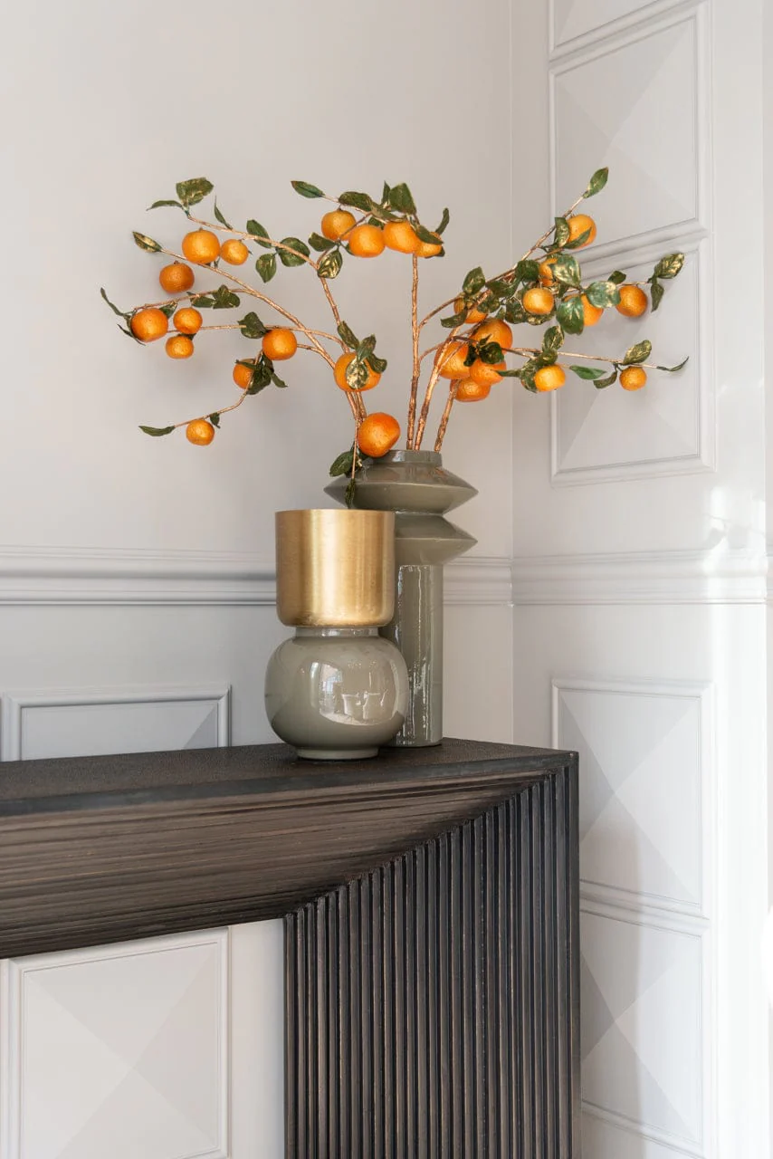Vase Flora olive - Image 7