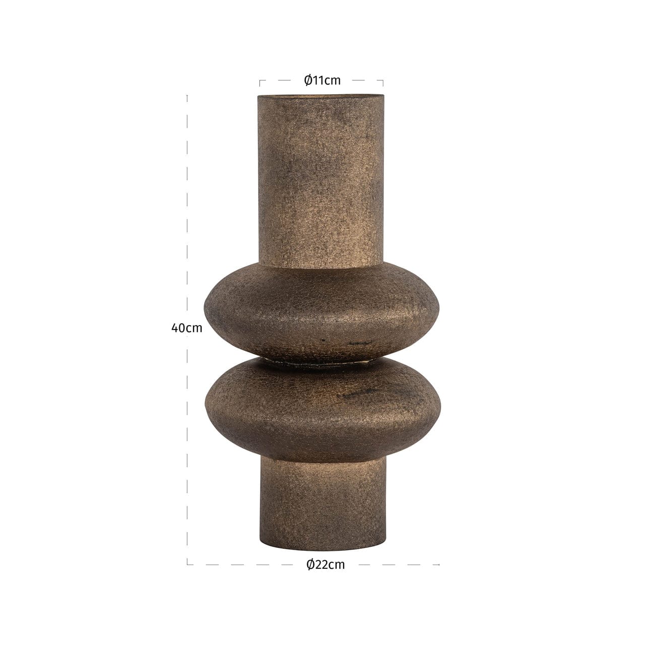 Vase Madlen gold - Image 4