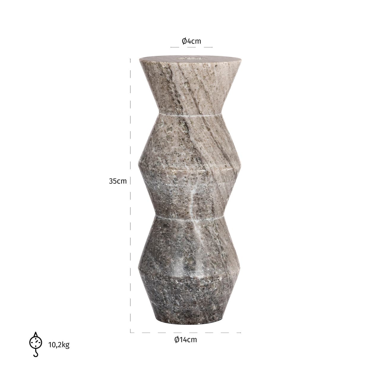 Vase Sepp beige - Image 2