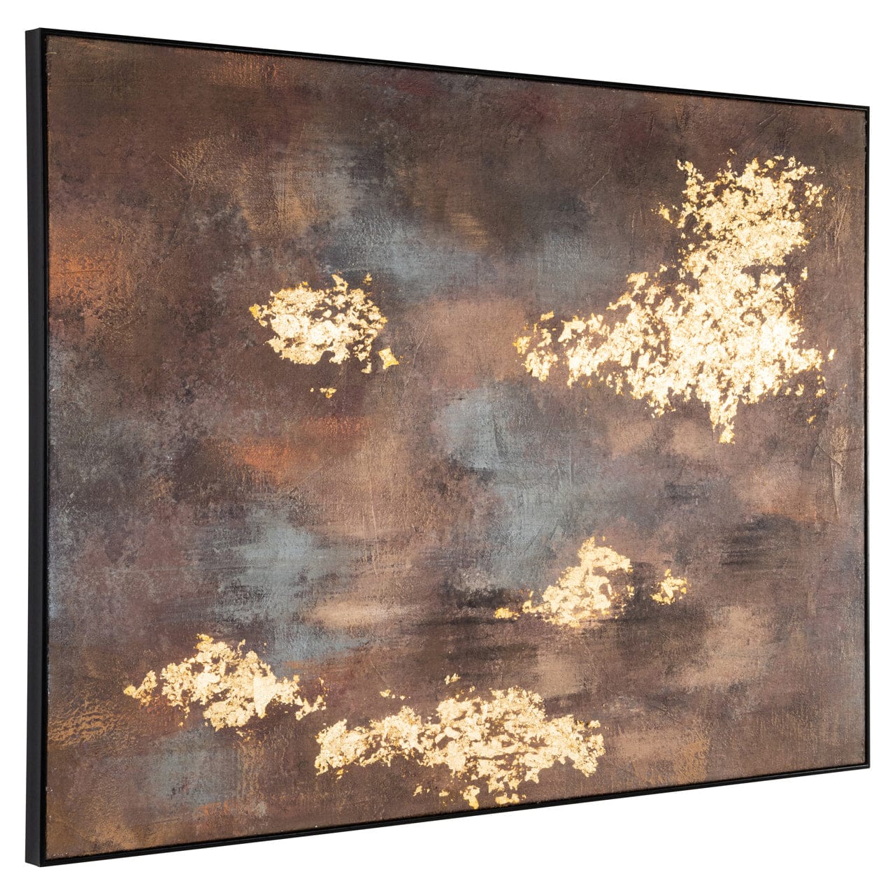 Wall art Golden gleam gold - Image 5