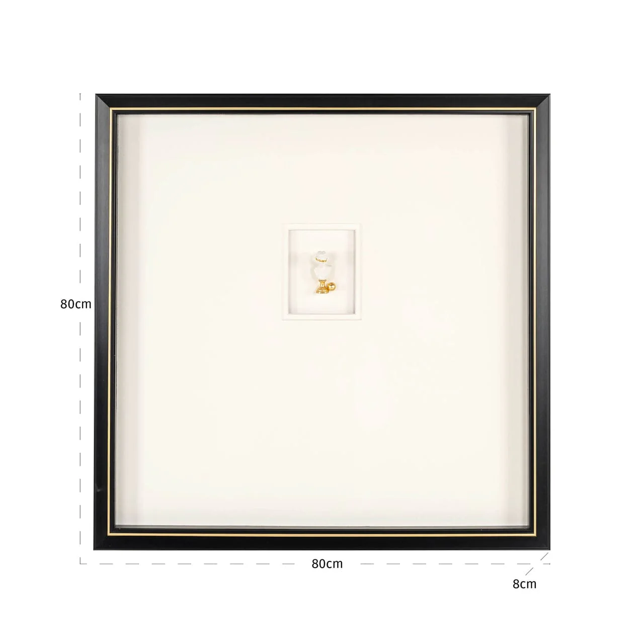 Wall art Hanna black/white - Image 5