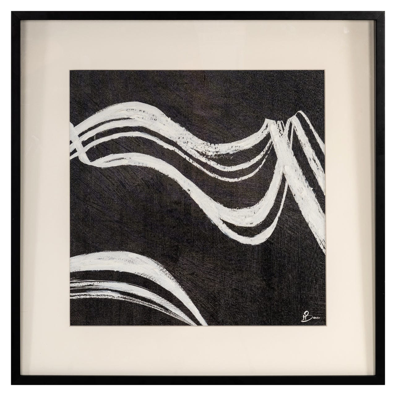 Wall art Jozy black/white