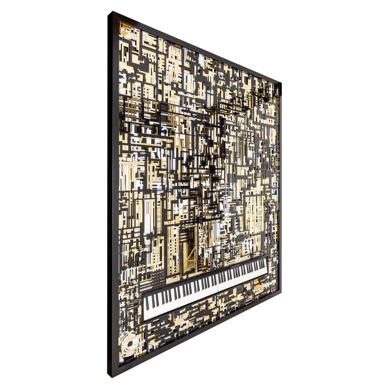 Wall art Wibi black/gold - Image 2
