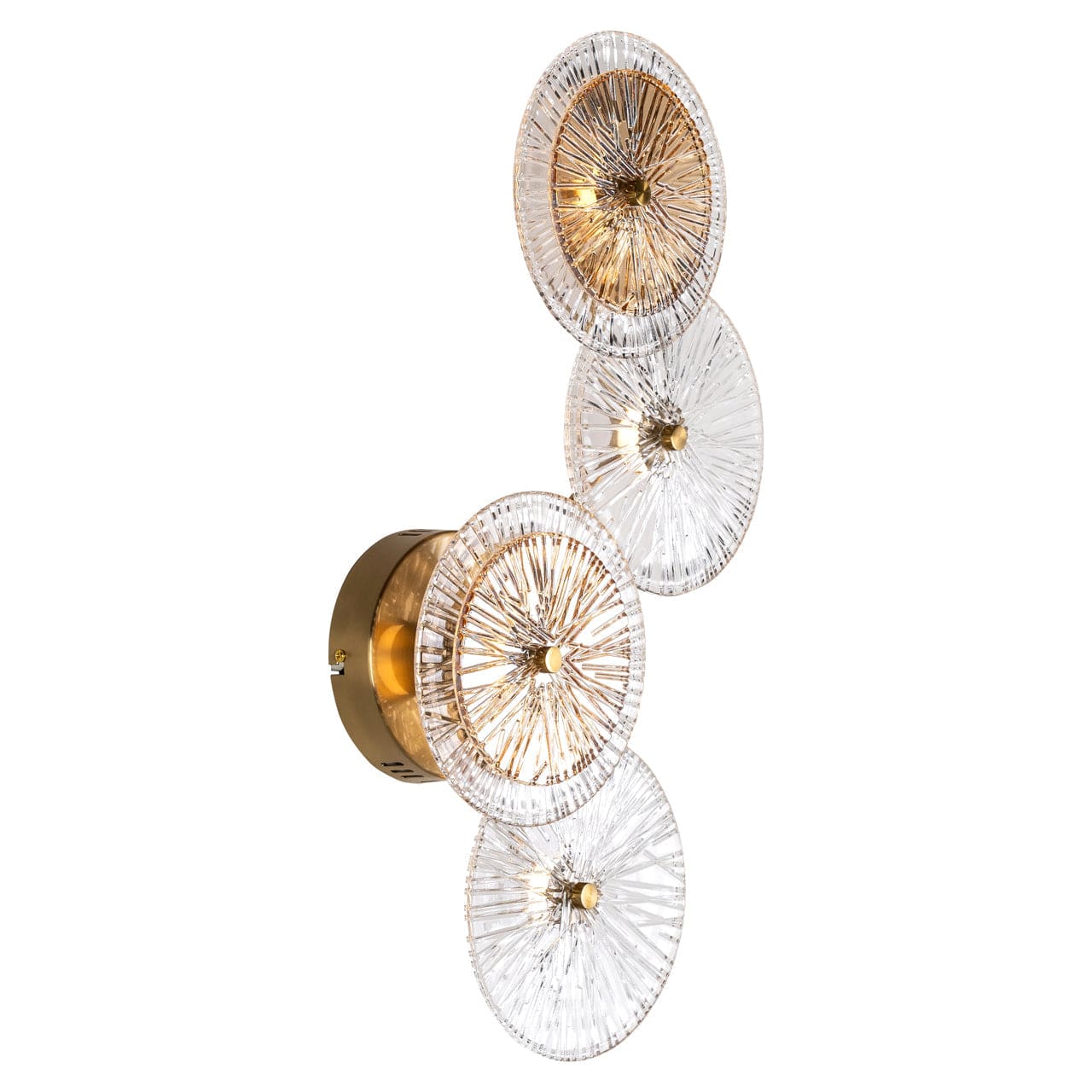 Wall lamp Linzi brushed gold - Image 2