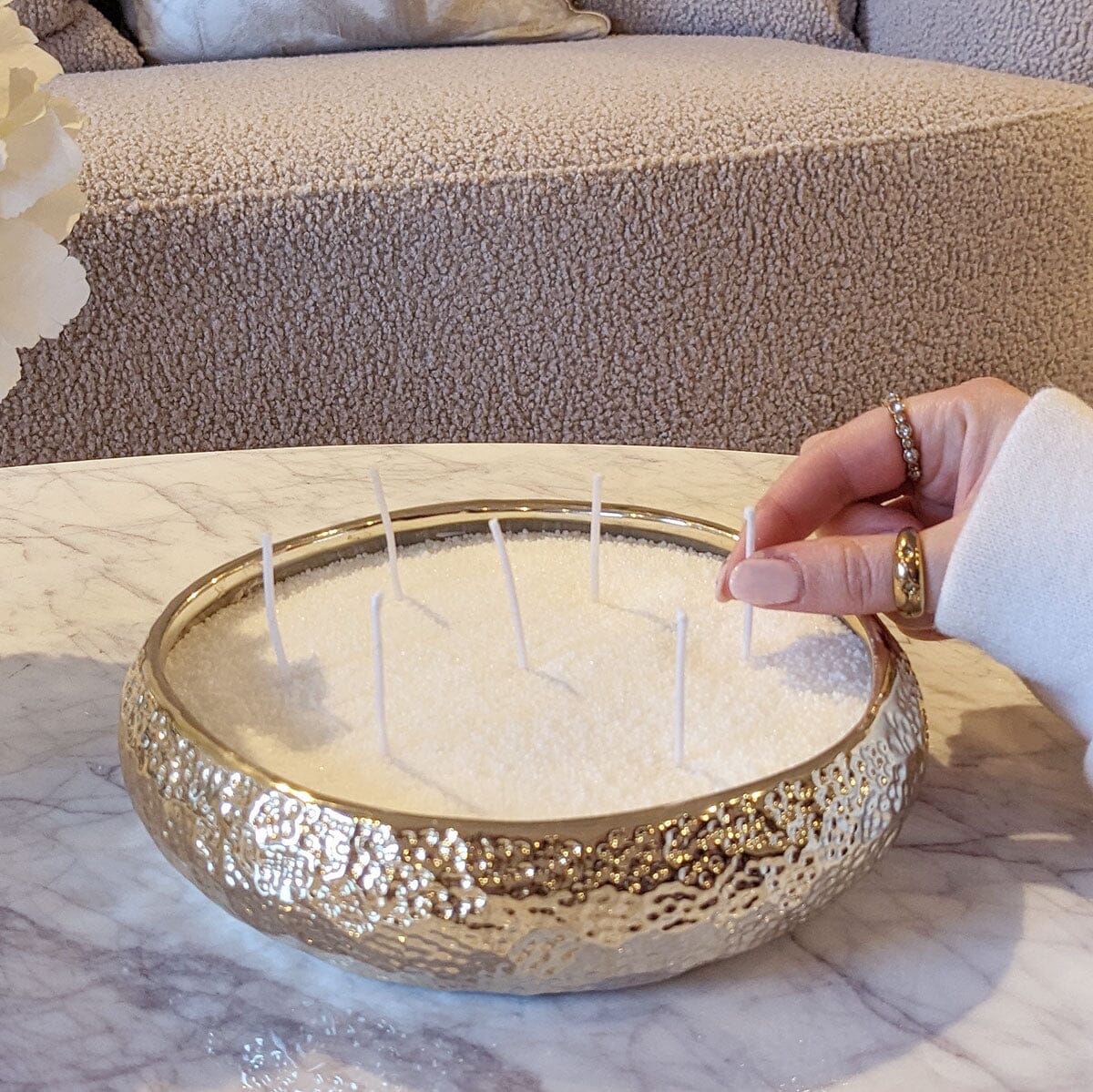 Sand Wax Candle Refill Kit - 500g - Image 4