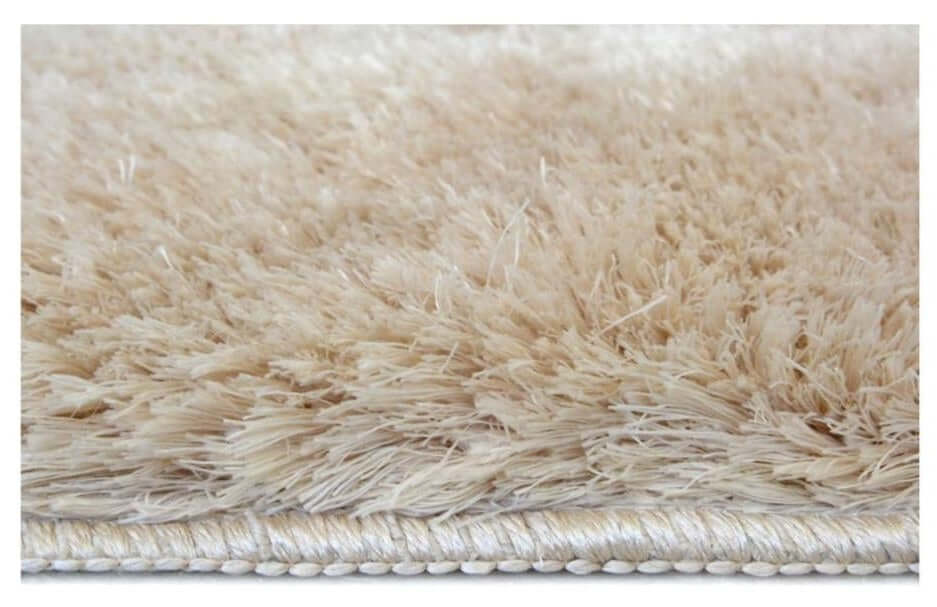 Soft Washable Beige Shaggy Rug | SA-02 - Image 4