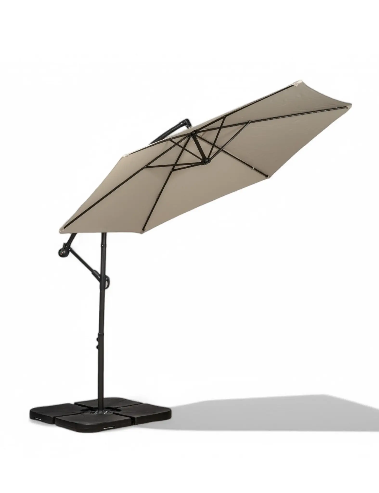 Standard 3M Ivory Cantilever Parasol - Image 2