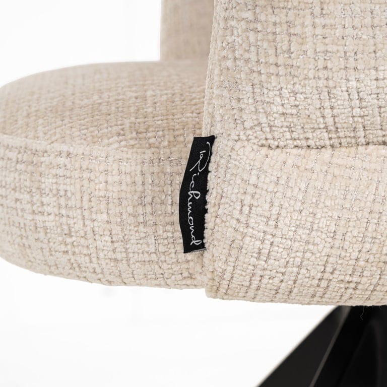 Swivel chair Serenity beige chenille fire retardant (Niagara 902 beige Chenille) - Image 6