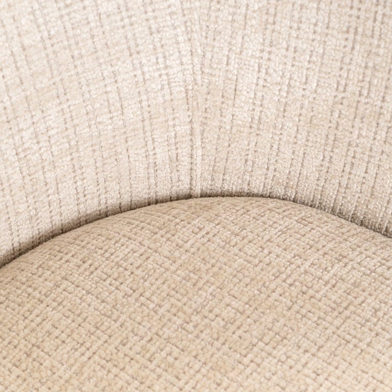 Swivel chair Serenity beige chenille fire retardant (Niagara 902 beige Chenille) - Image 8