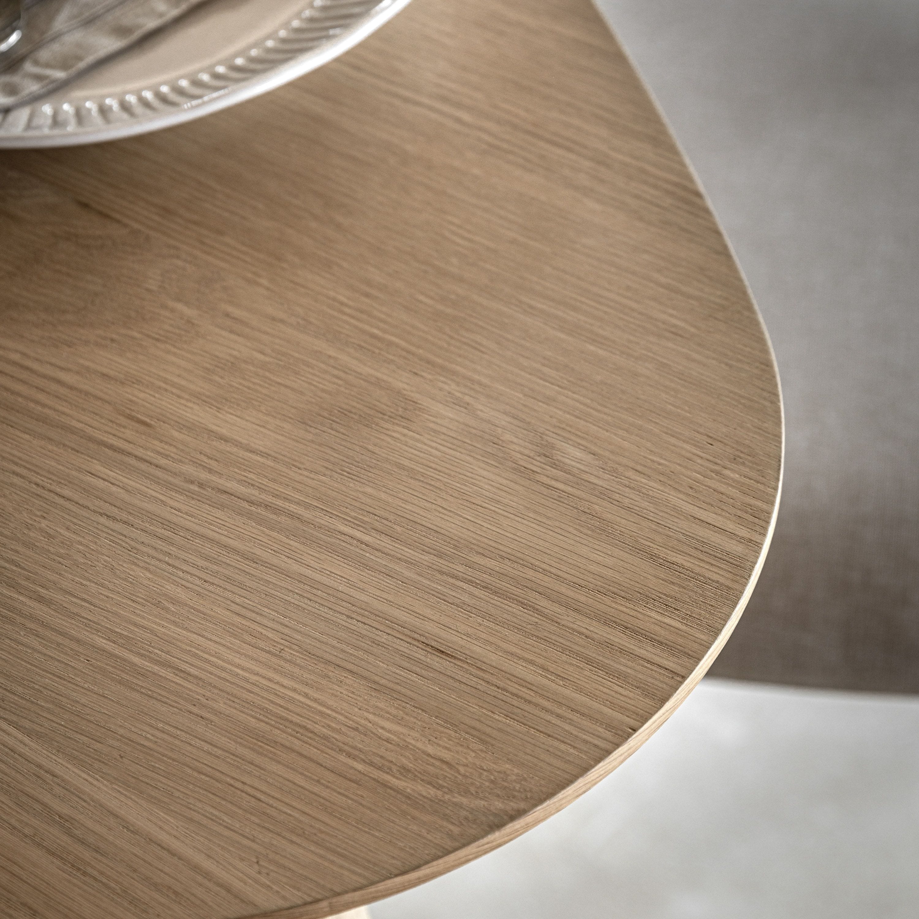 Tellisford Dining Table Natural 800x900x750mm - Image 3
