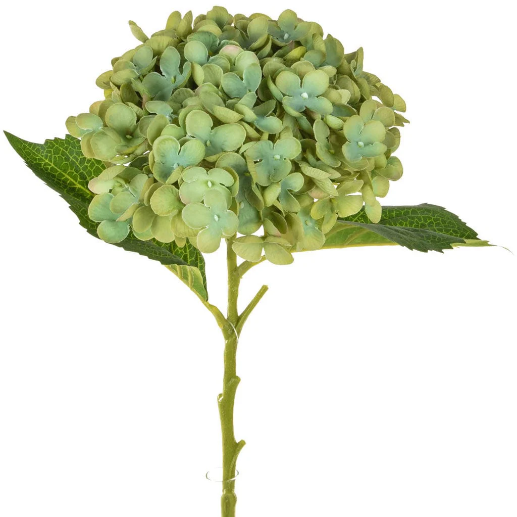 SF Hydrangea Small Green 52cm - Image 2