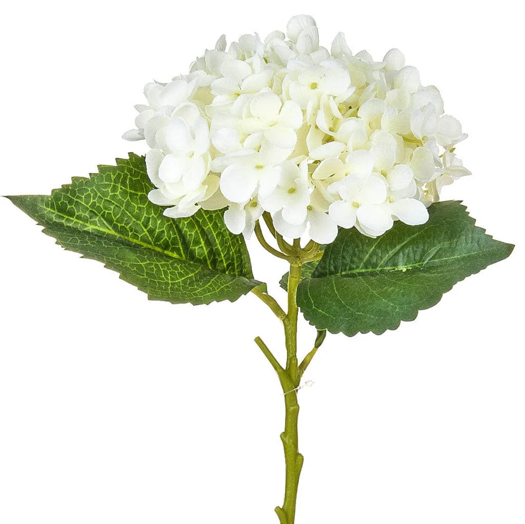SF Hydrangea Small White 52cm - Image 2