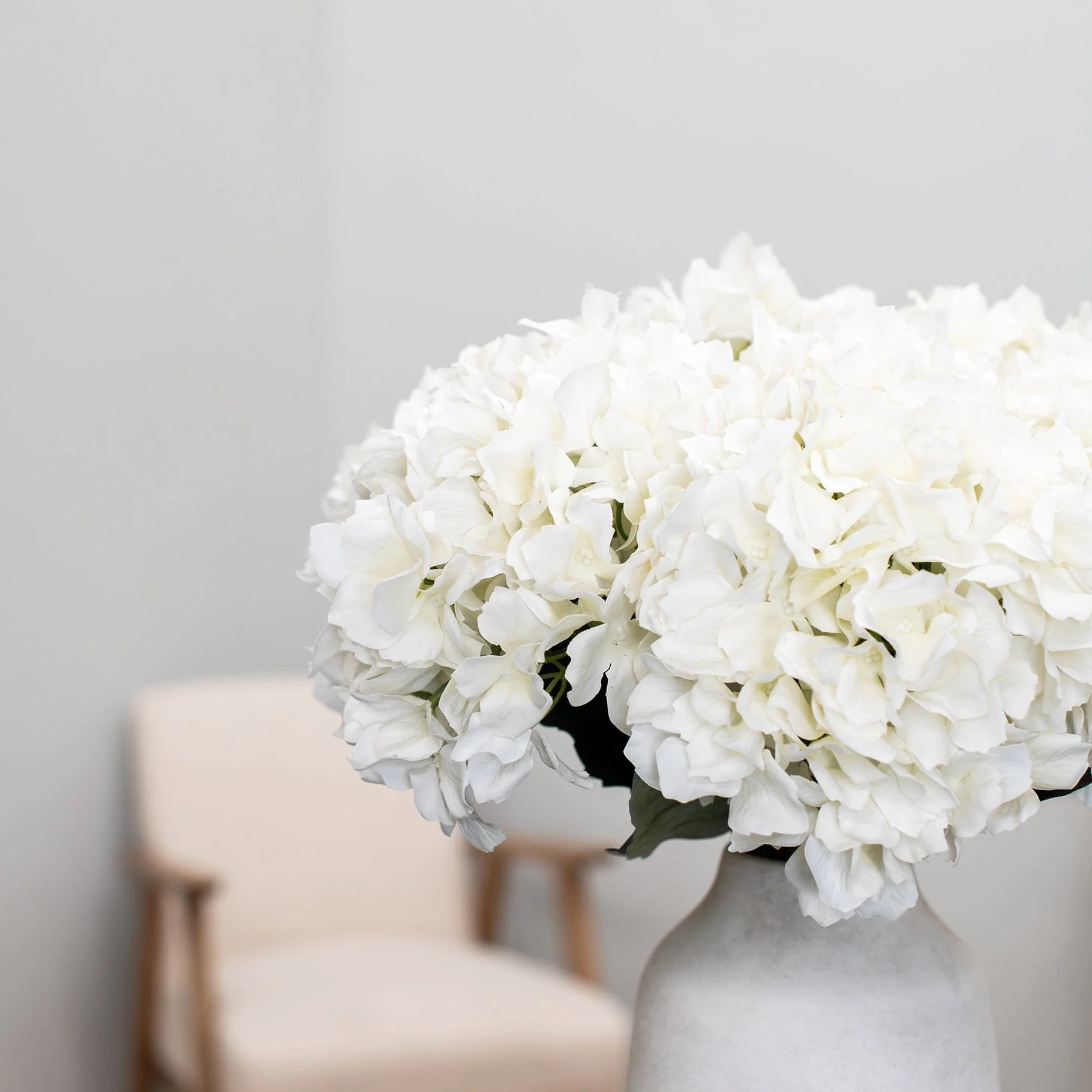 SF Hydrangea White GB 47cm - Image 4