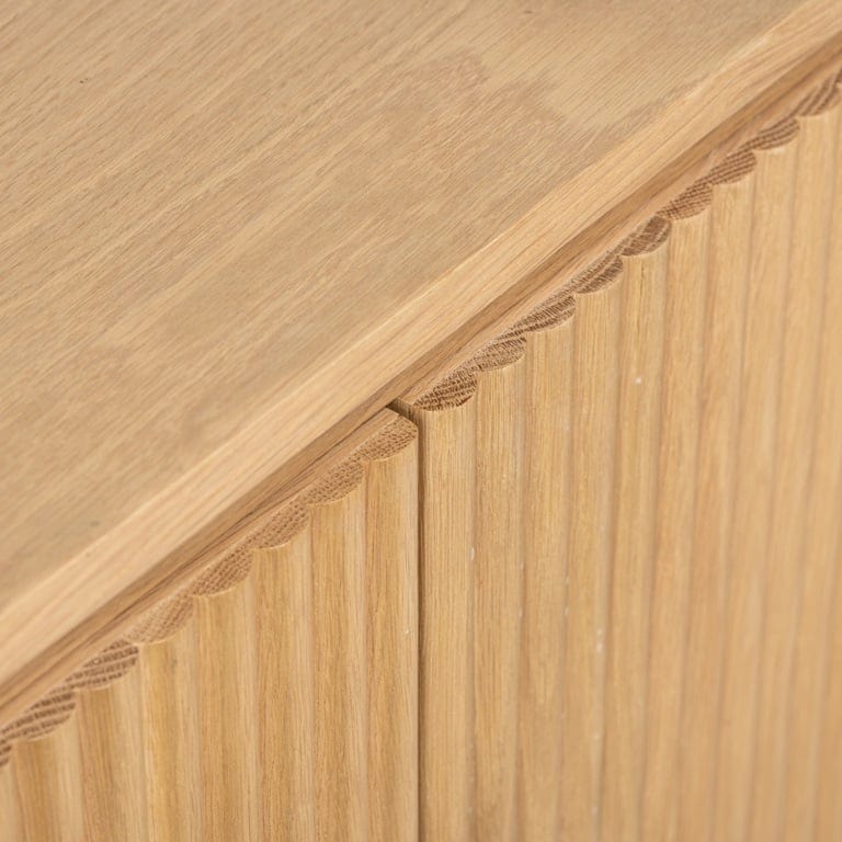 TV cabinet Belfort 4-doors (Natural oak) OUTLET - Image 9