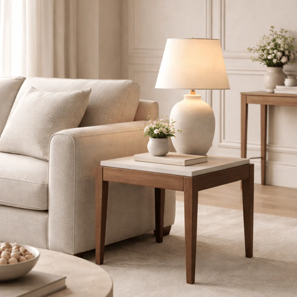 Peony Lamp Table