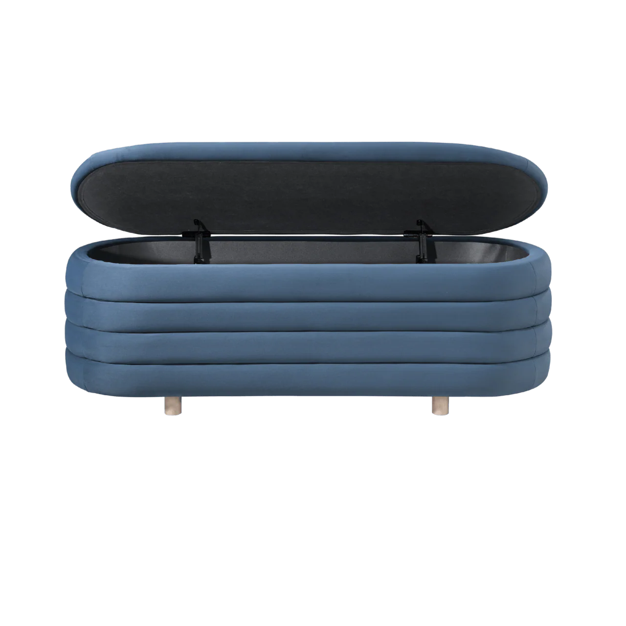 Ripple Storage Oval Ottoman - Image 8