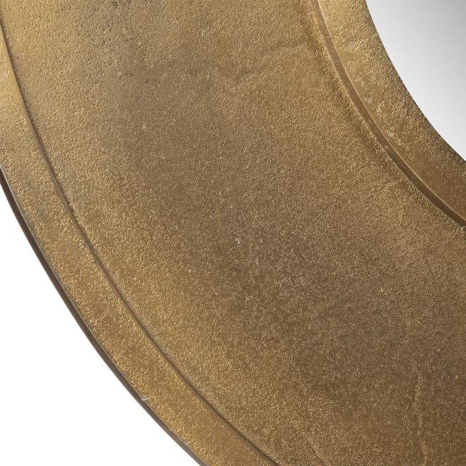 Uttermost Axel Round Brass Mirror - Image 5