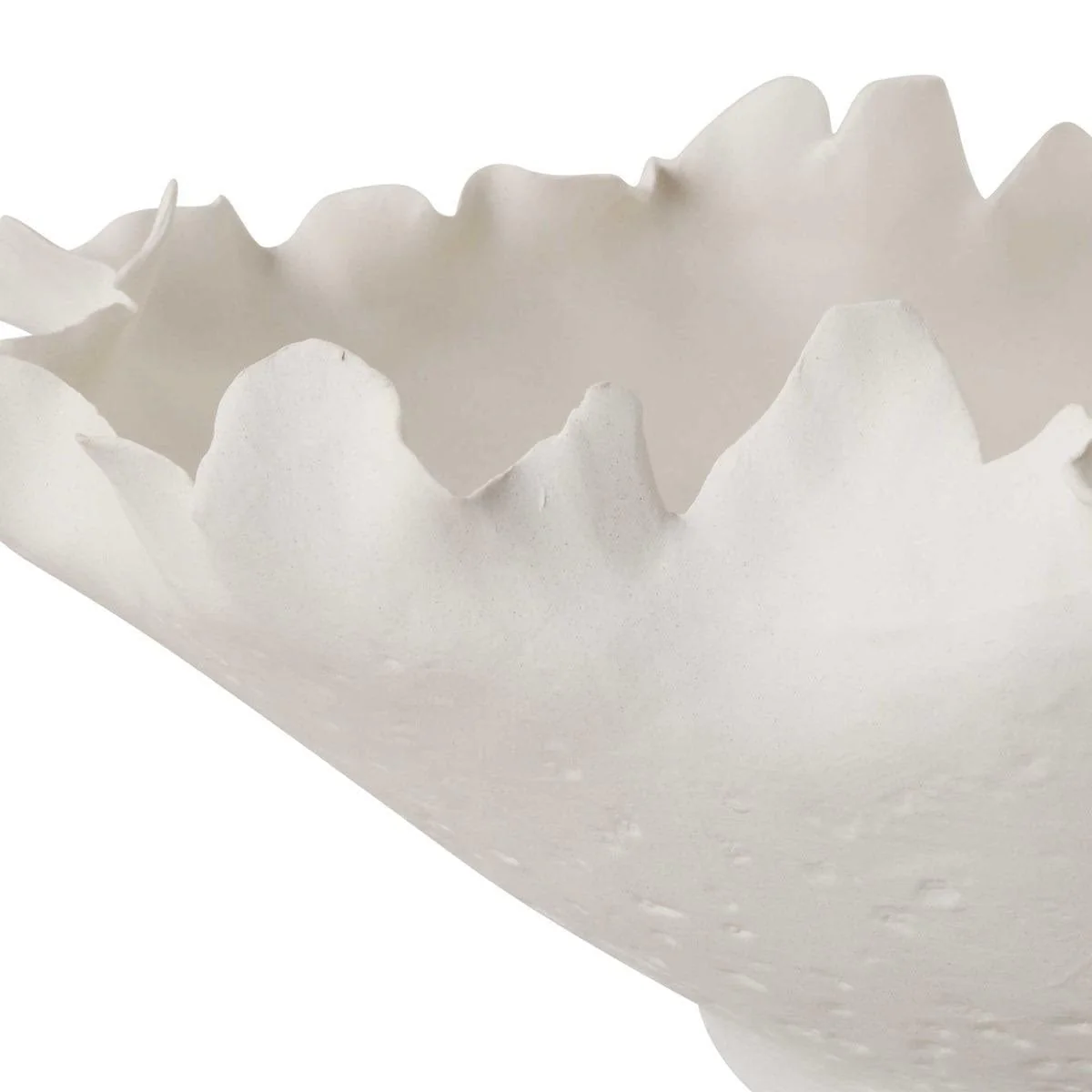 Uttermost Blossom Short Off-white Bowl - Image 5