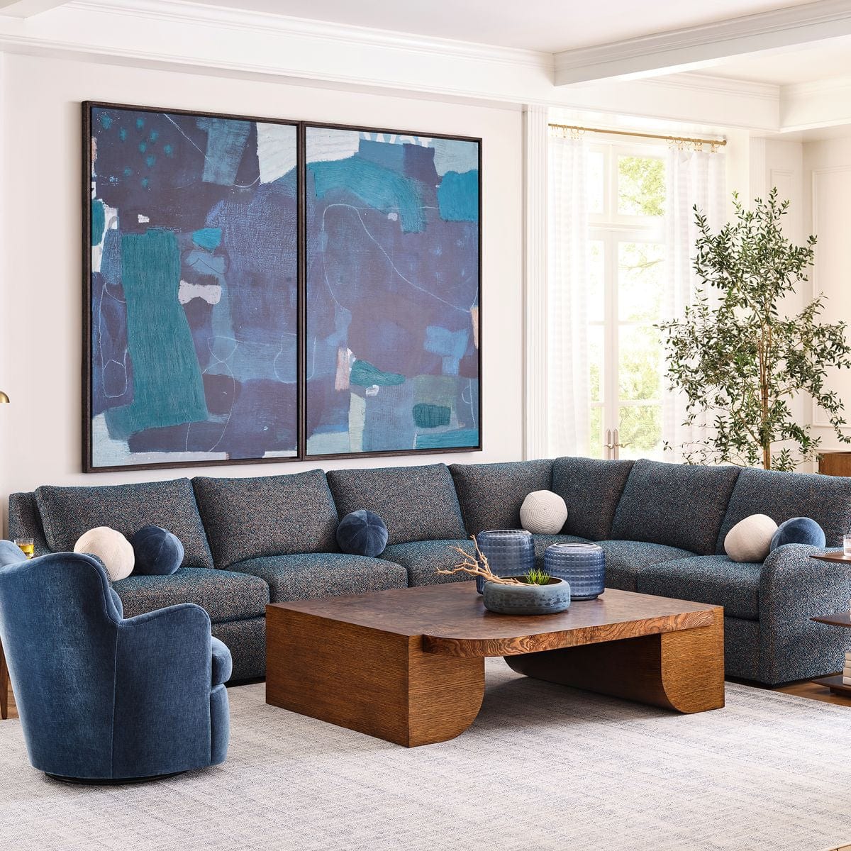 Black Label Bolster Coffee Table