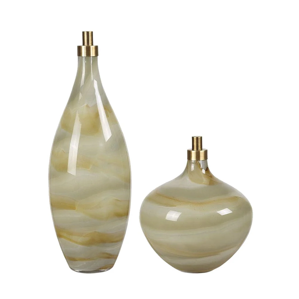 Uttermost Cascade Bottles Set of 2 - Image 3