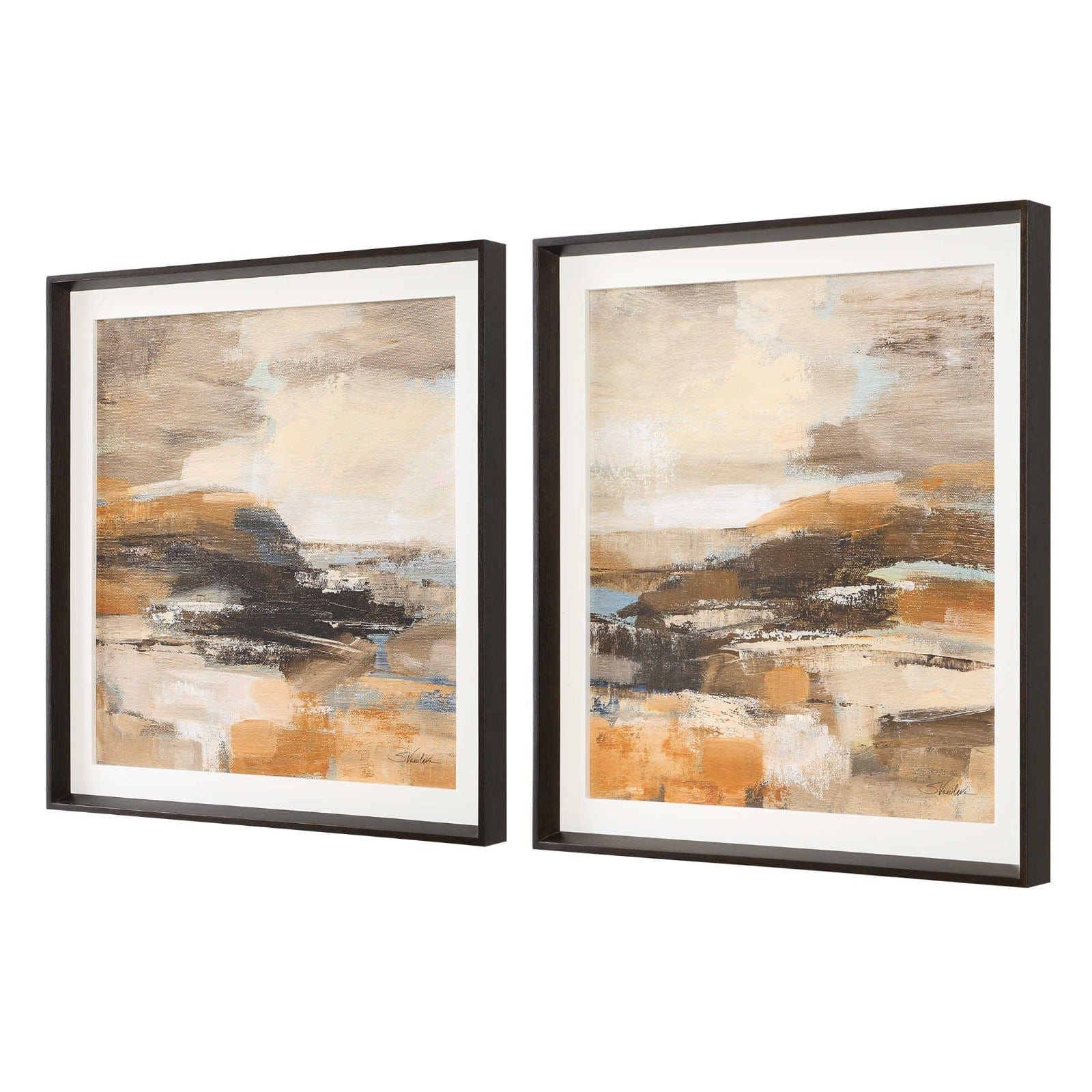 Uttermost Cinnamon Shore Framed Prints Set of 2 - Image 4