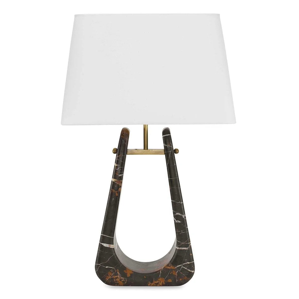 Black Label Crossbow Table Lamp - Marble