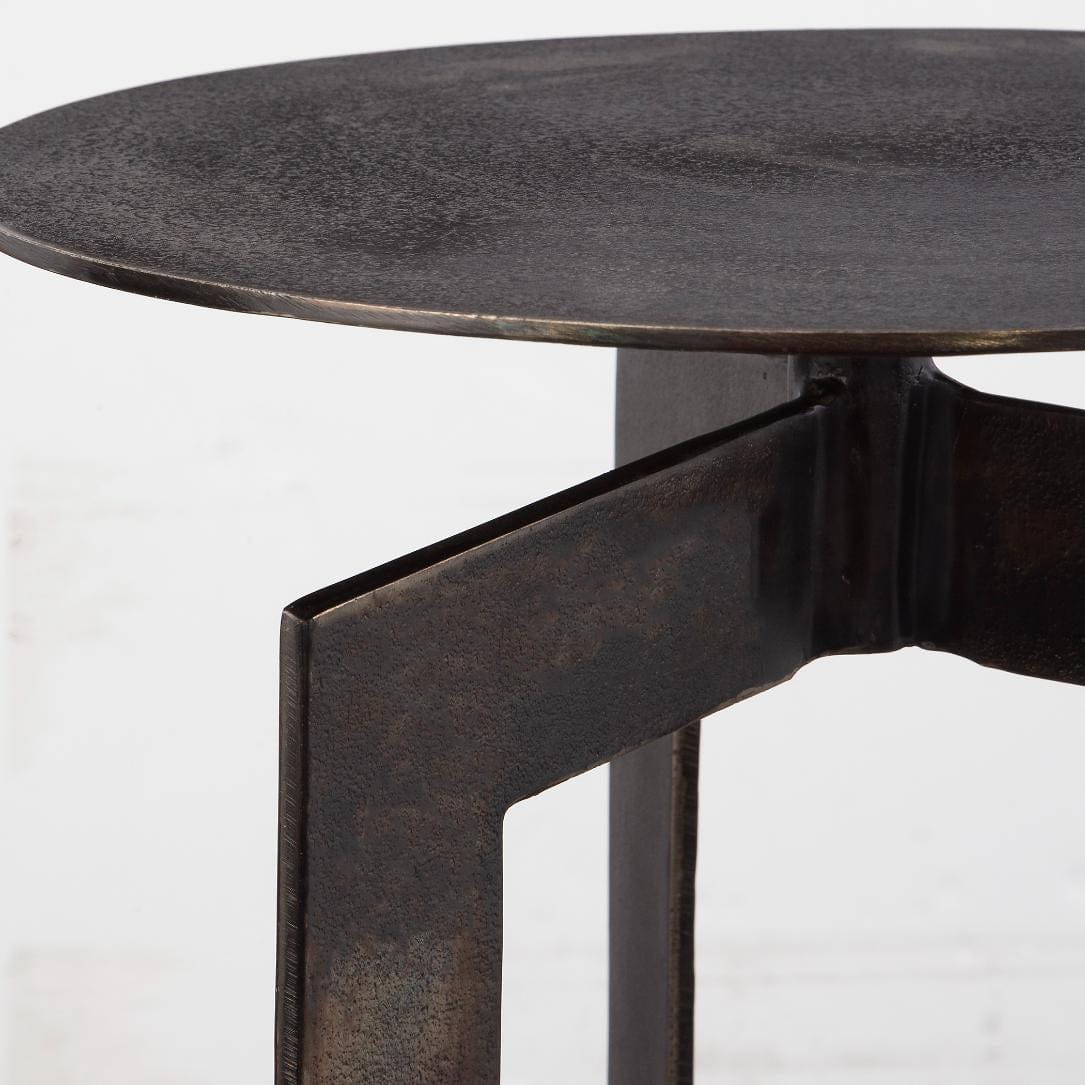 Uttermost Deltoid Gunmetal Accent Table - Image 2